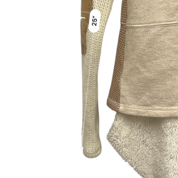 Anthropologie Saturday Sunday Mixed Fabric Sherpa Lined Cardigan size Medium - Picture 14 of 15